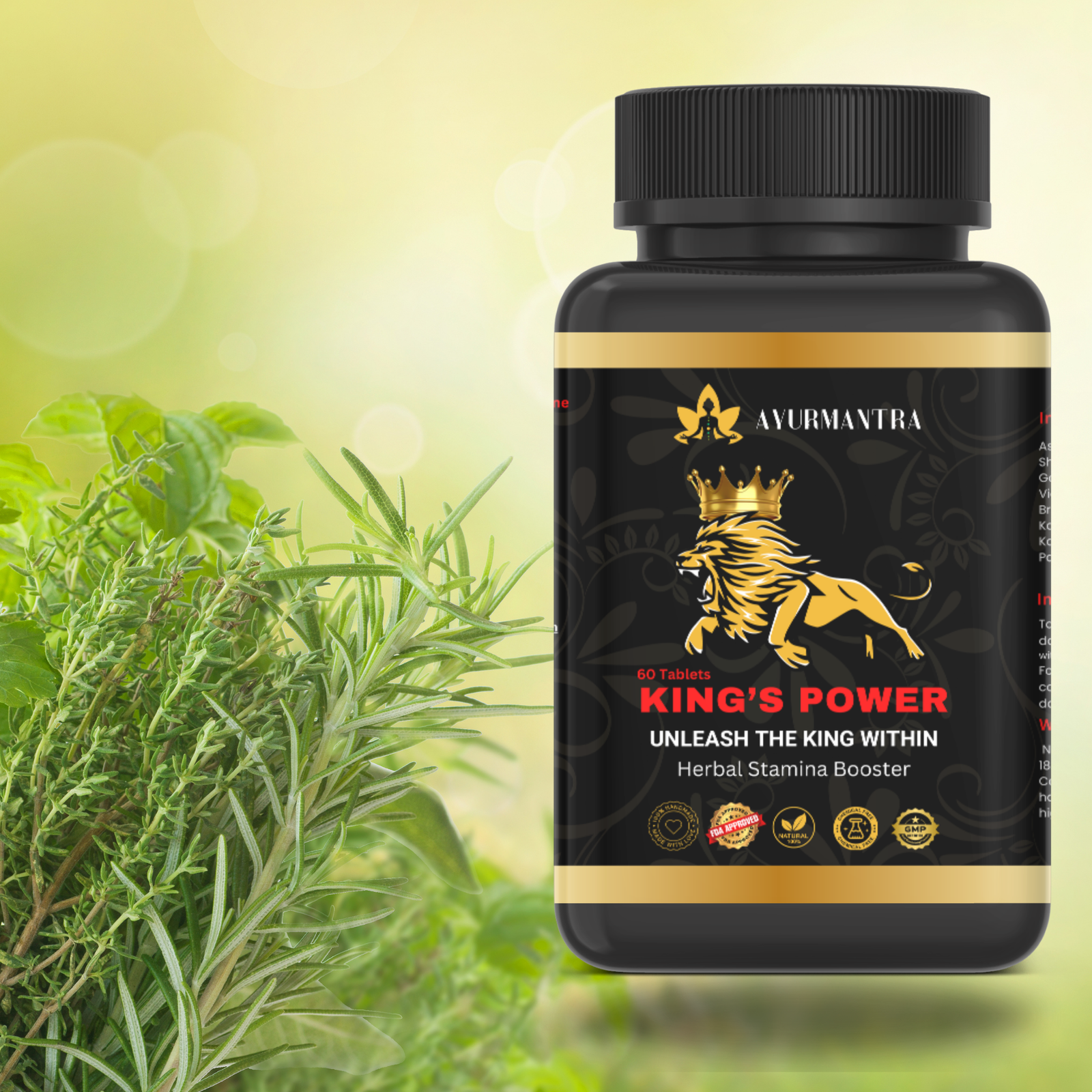 Ultimate Men's Wellness Pack π₯ Boost Strength πͺ, Mental Clarity & Gut Health Naturally - Image 3